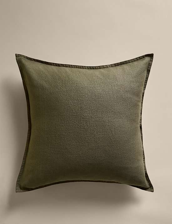 Pure Linen Flange Trim Cushion