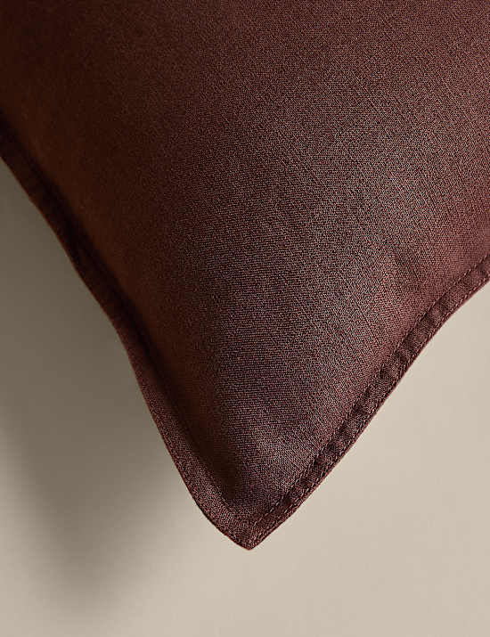 Pure Linen Flange Trim Cushion