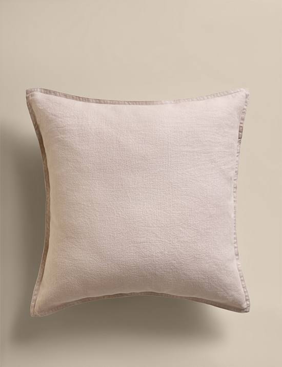 Pure Linen Flange Trim Cushion