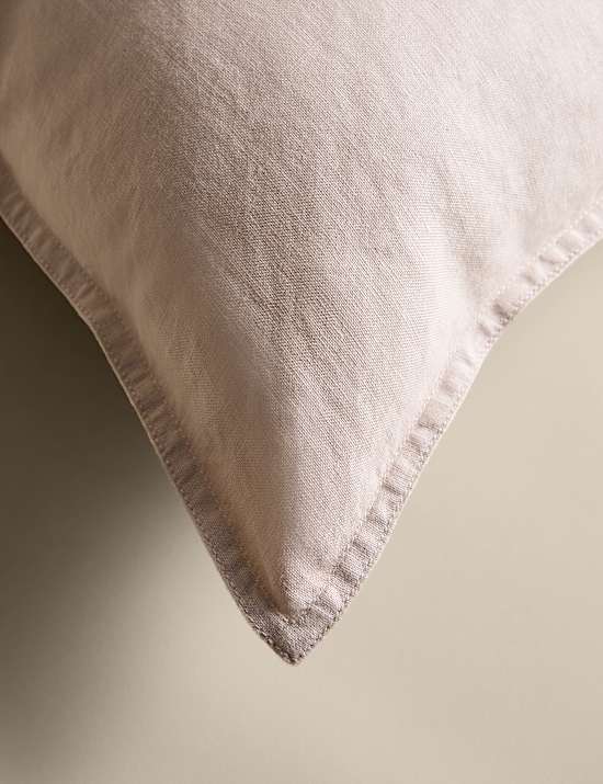 Pure Linen Flange Trim Cushion