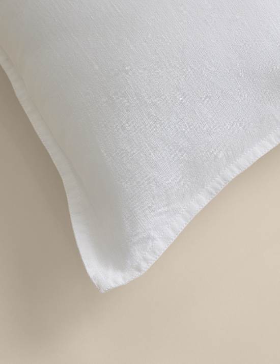 Pure Linen Flange Trim Cushion
