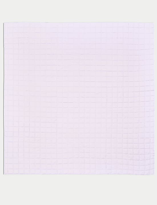 Cotton Rich Quilted Throw