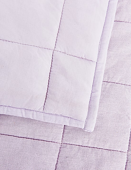 Cotton Rich Quilted Throw