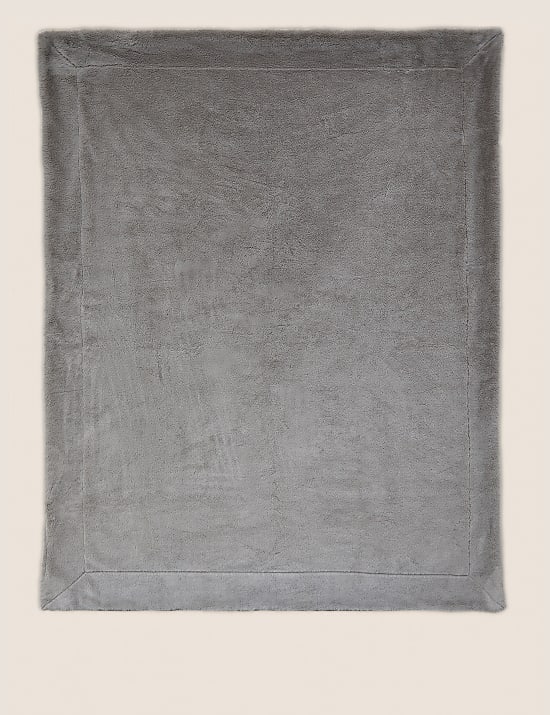 Plaid ultra-doux en fausse fourrure