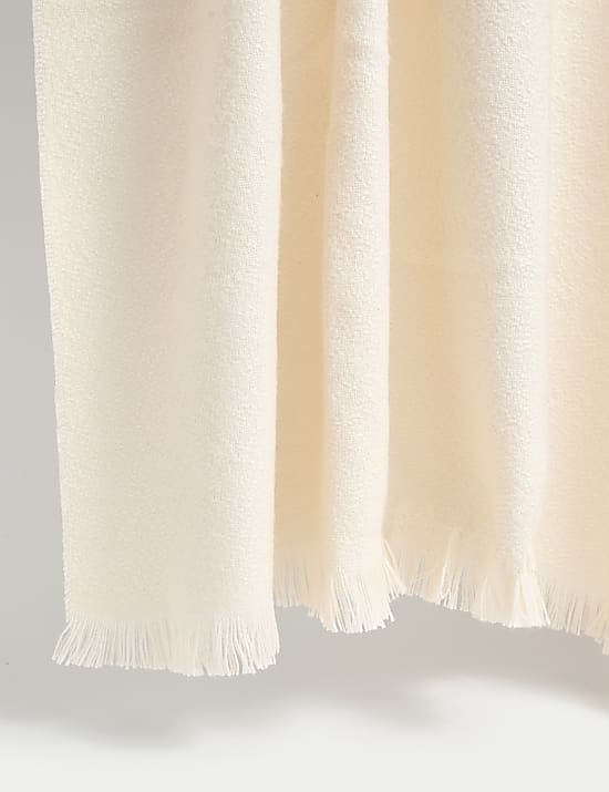 Zachte plaid met structuur