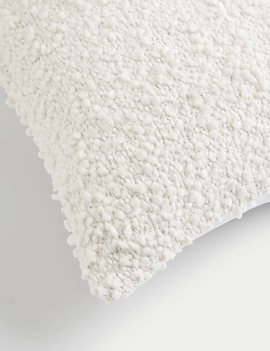 Pure Cotton Boucle Bolster Cushion