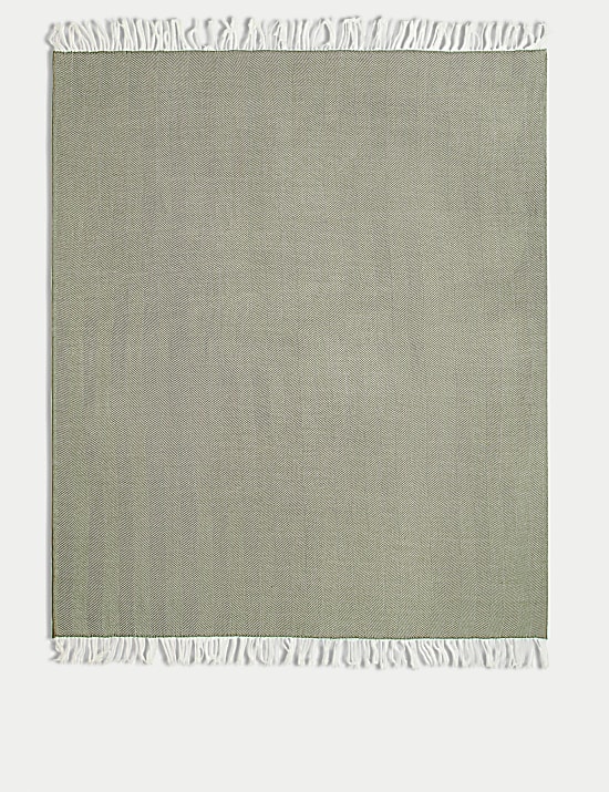 Herringbone Throw