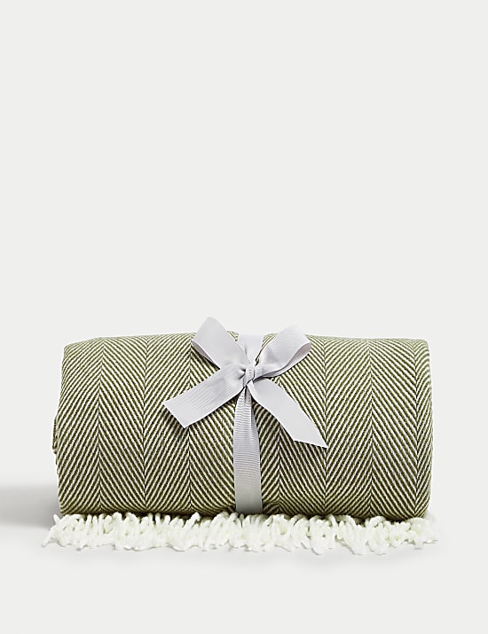 Herringbone Throw
