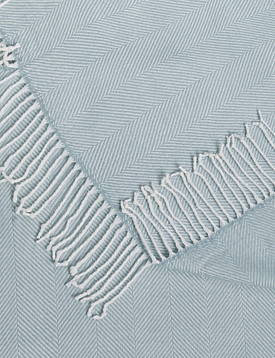 Herringbone Throw