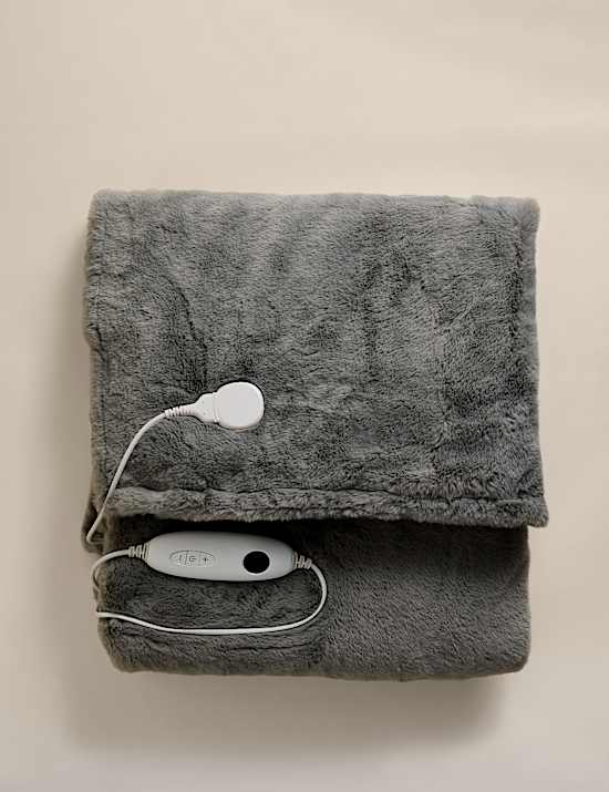 Supersoft Faux Fur Electric Throw