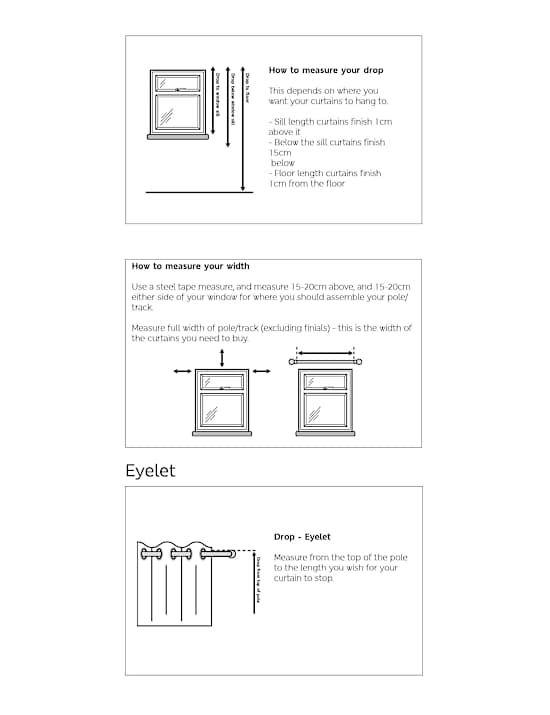 Velvet Eyelet Curtains