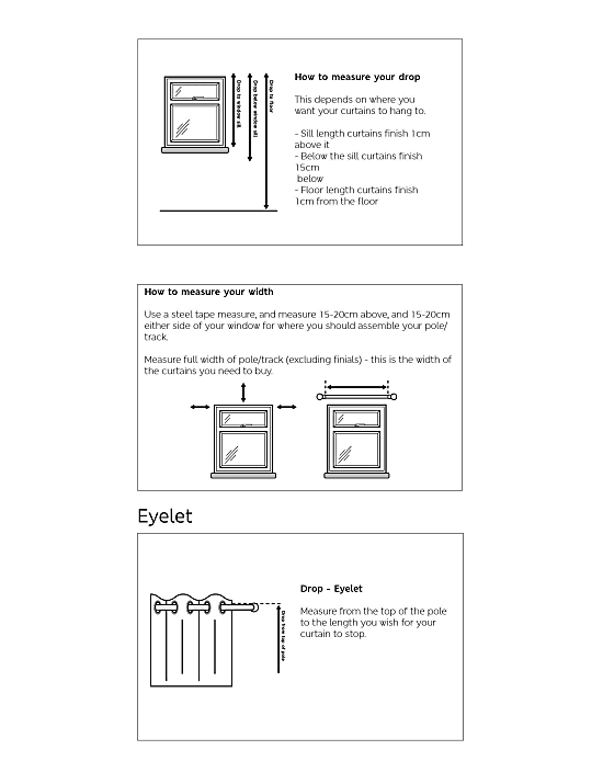 Brushed Eyelet Ultra Thermal Blackout Curtains