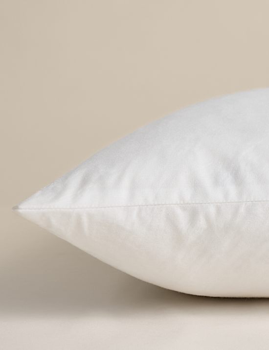 Coussin d&eacute;coratif en plumes de canard
