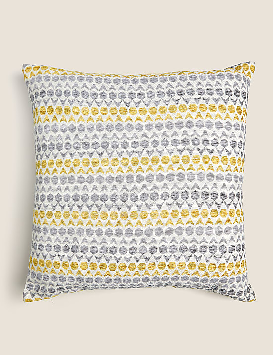 Hexagon Geometric Cushion
