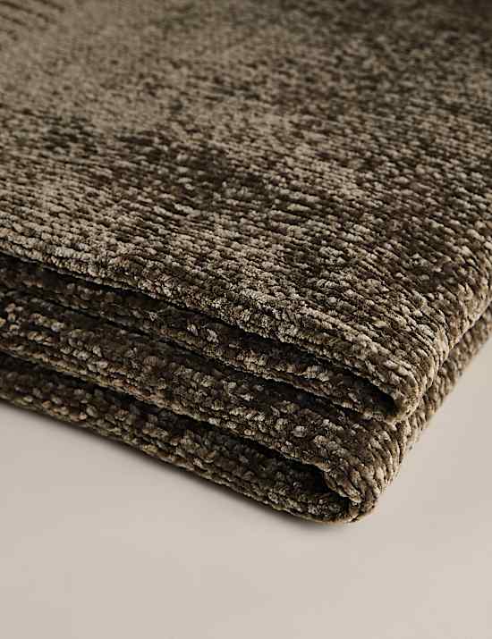 Chenille Knitted Throw