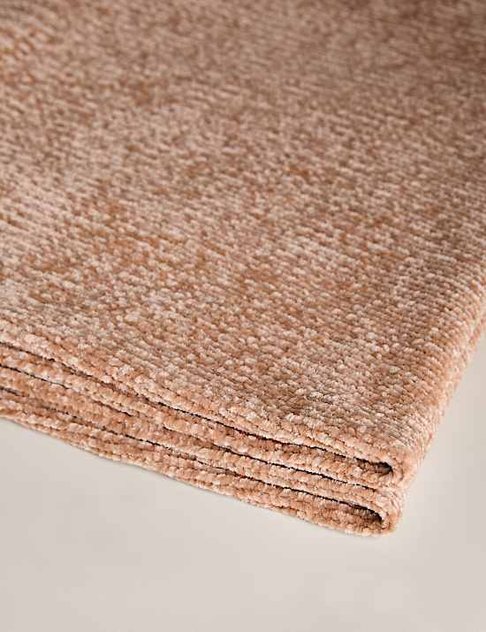 Chenille Knitted Throw