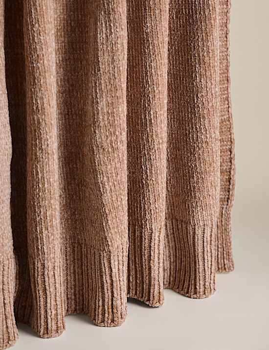 Chenille Knitted Throw