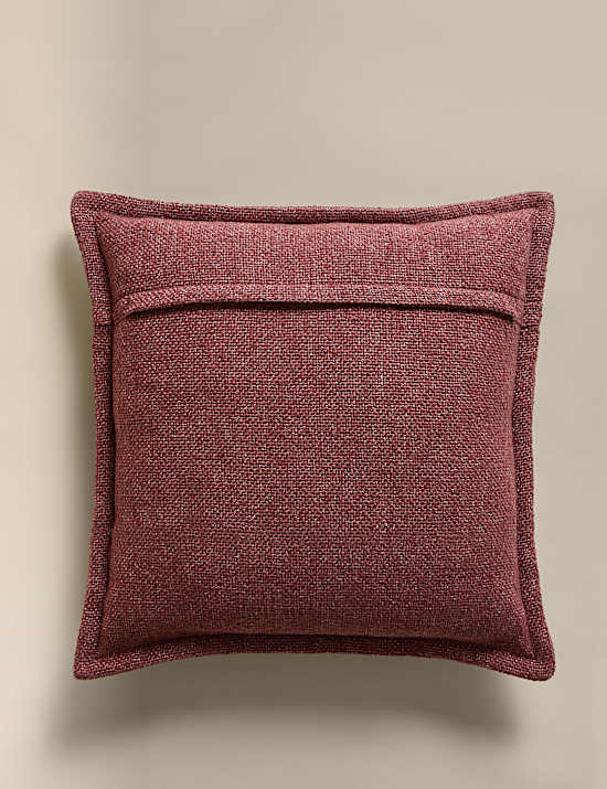 Cotton Rich Floral Embroidered Cushion