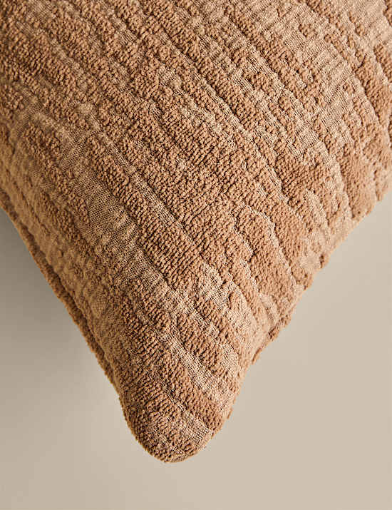 Pure Cotton Chenille Jacquard Cushion