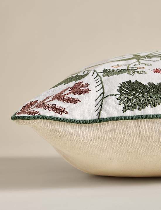 Pure Cotton Woodland Cushion