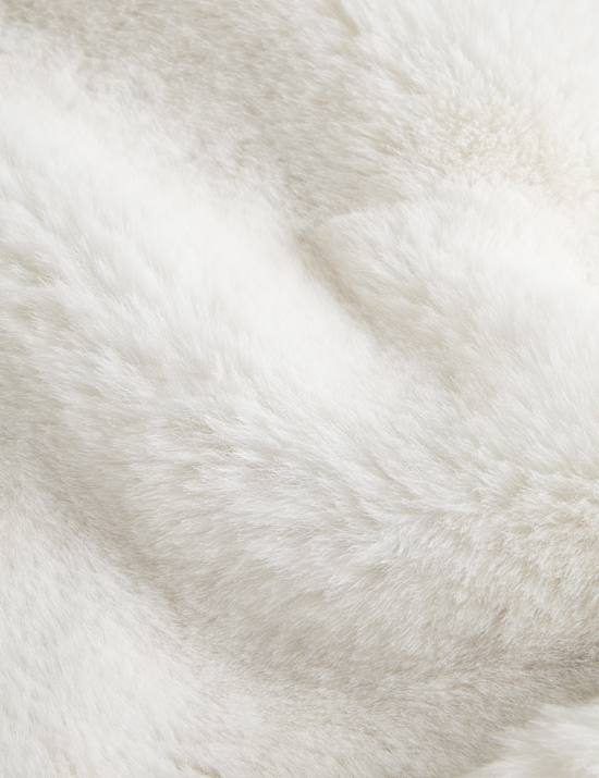 Faux Fur Throw