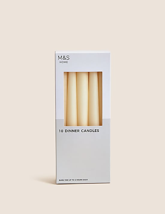 10pk Dinner Candles