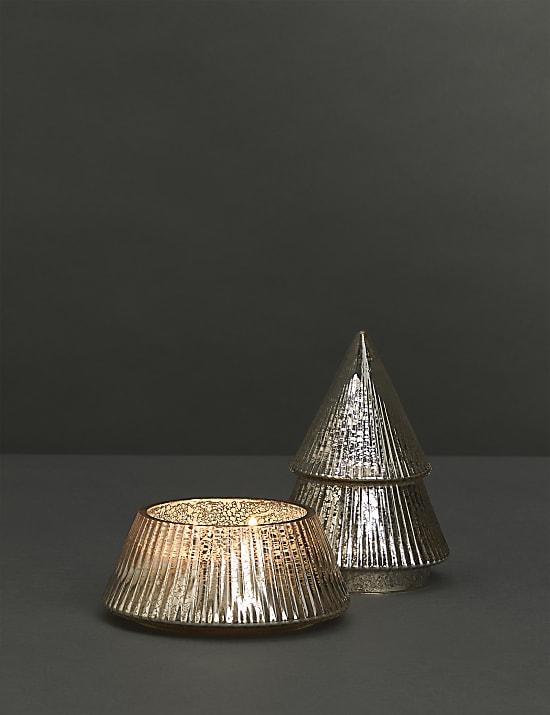 Mandarin, Clove & Cinnamon Christmas Tree Candle