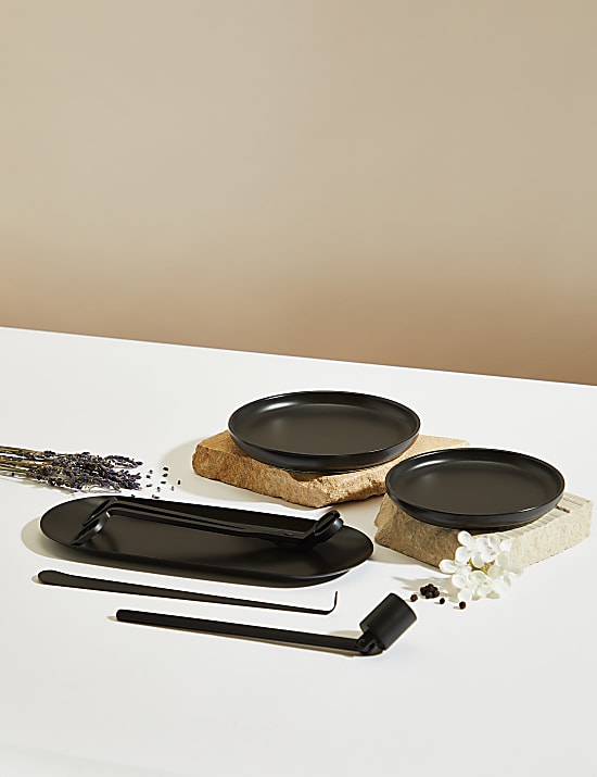 Candle Care & Plate Gift Set