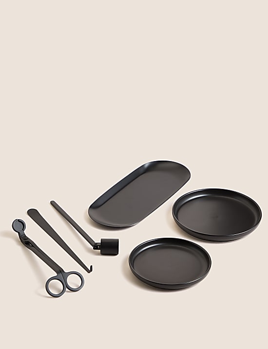 Candle Care & Plate Gift Set