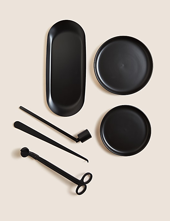 Candle Care & Plate Gift Set