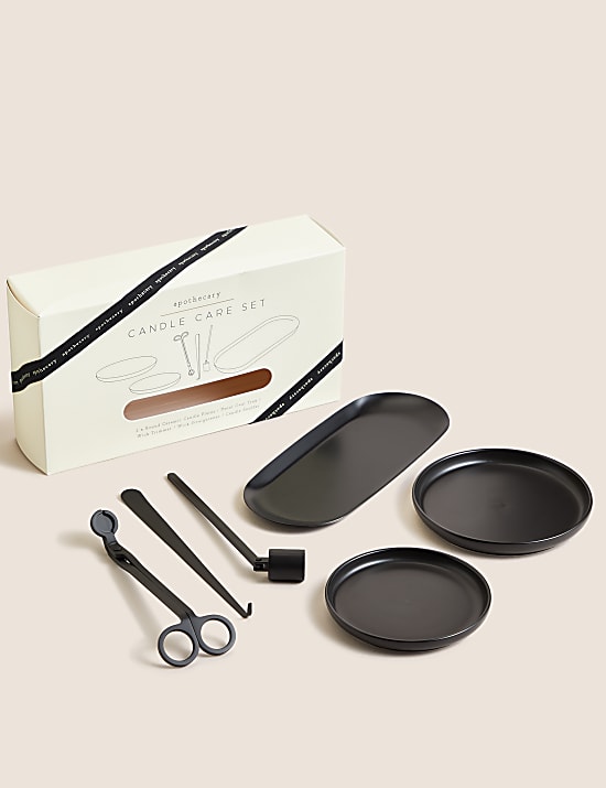 Candle Care & Plate Gift Set