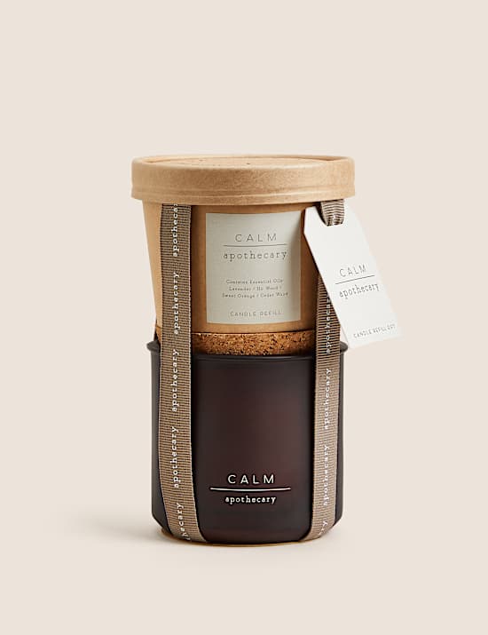 Σετ με κερί και ανταλλακτικό Calm