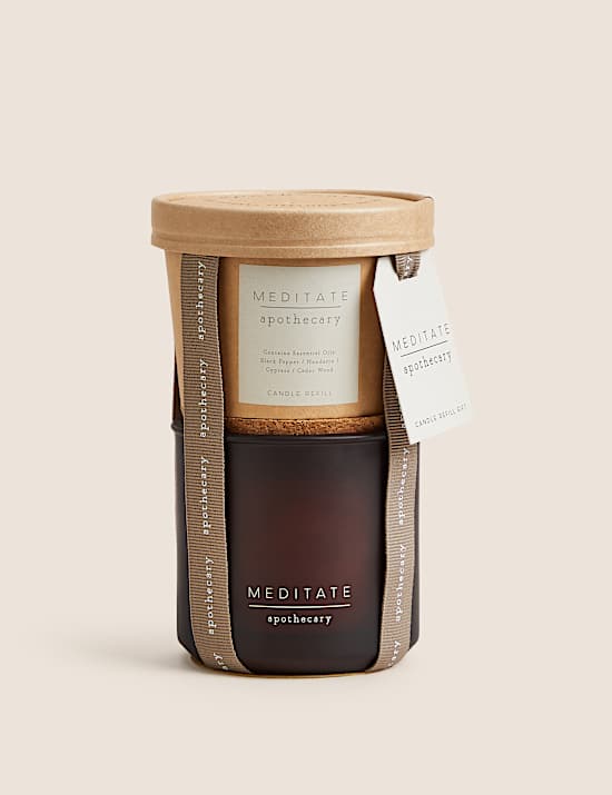 Meditate Candle & Refill Set