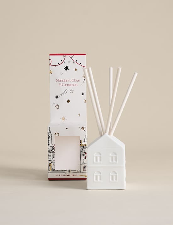 Mandarin Clove & Cinnamon Pre-Scented Reed Townhouse Diffuser