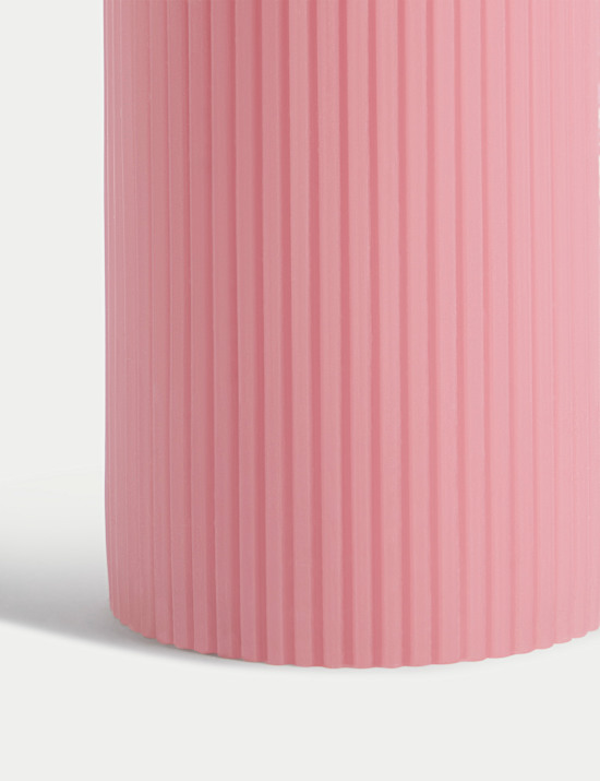 Ridged Pillar Candle