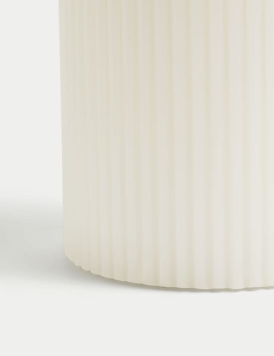 Ridged Pillar Candle