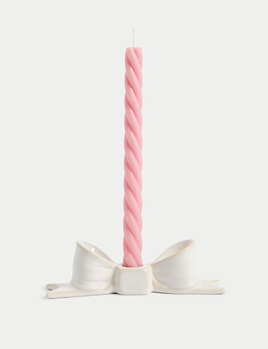 Set of 2 Twisted Dinner Candles