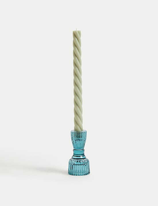 Set of 2 Twisted Dinner Candles