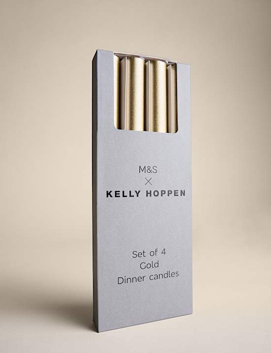 Set of 4 Dinner Candles