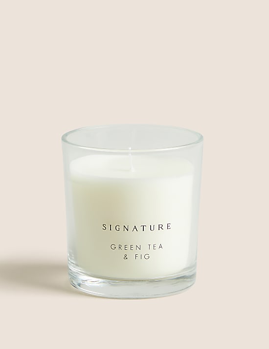 Green Tea & Fig Boxed Candle