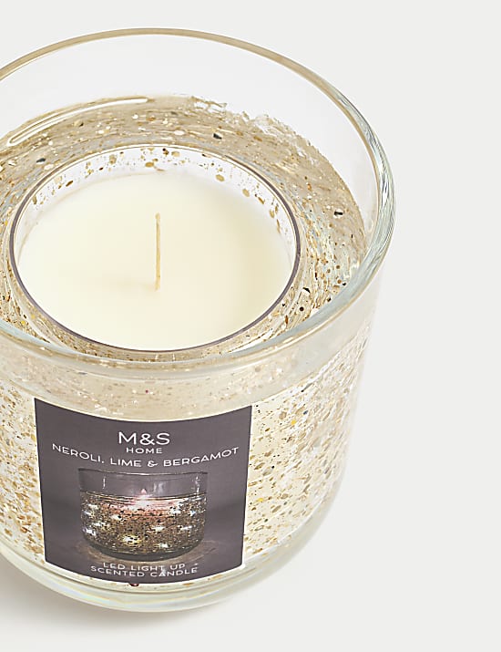 Neroli, Lime & Bergamot Light Up Candle