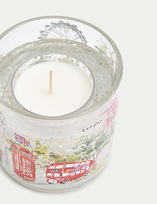 London Light Up Candle