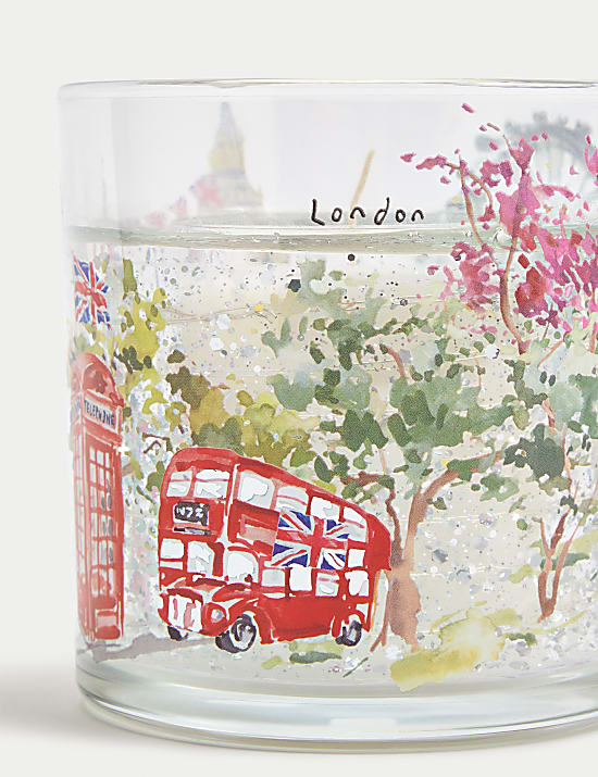 London Light Up Candle
