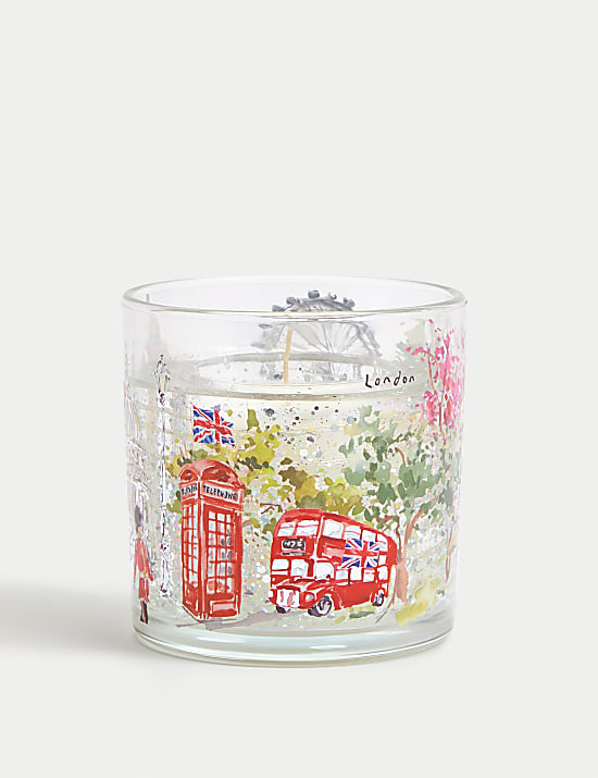 London Light Up Candle