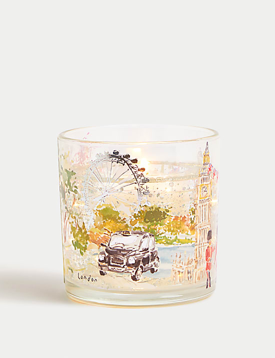 London Light Up Candle
