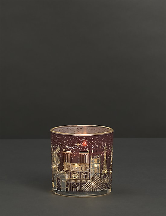Paris Light Up Scented Candle