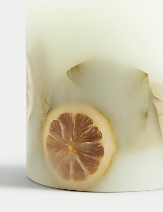 Lime, Bergamot & Mandarin Scented Candle