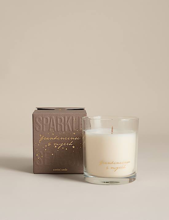Frankincense & Myrrh Box Candle
