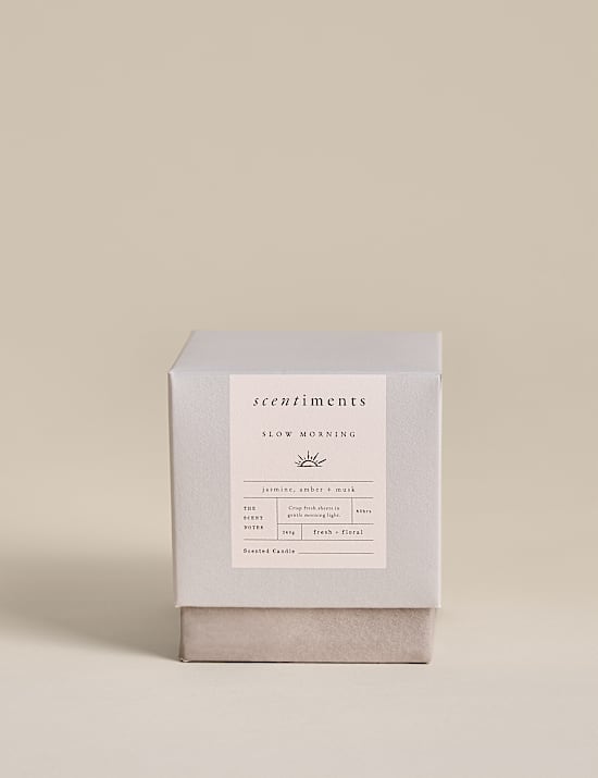 Bougie parfum&eacute;e soleil matinal