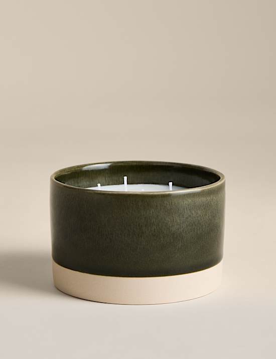 Bougie 4 m&egrave;ches Woodland Glow